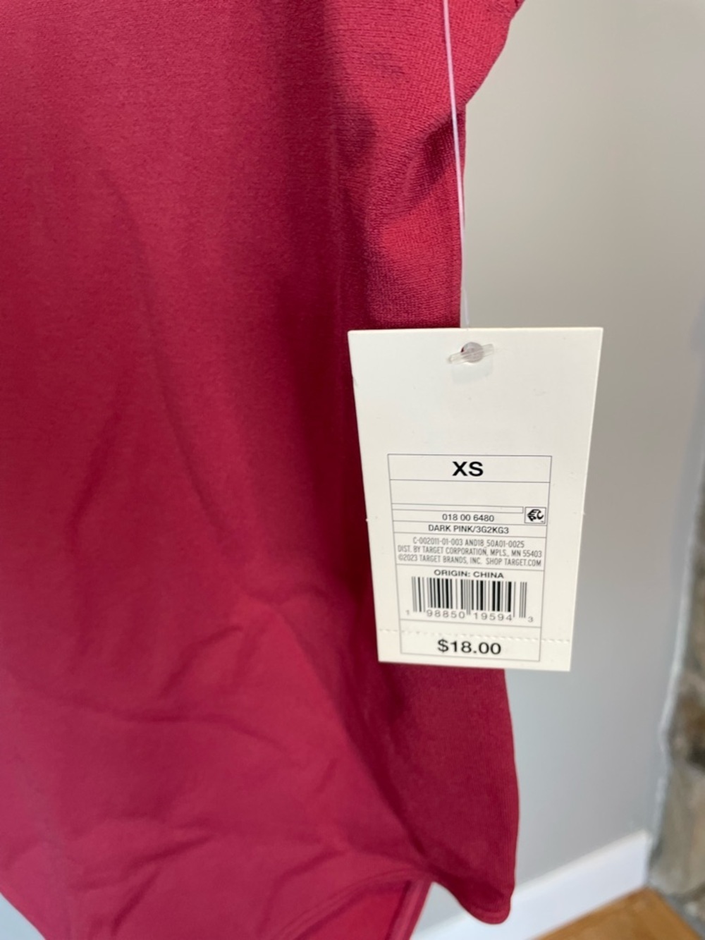 a new day Sleeveless Mock Neck Bodysuit - Rose Pink - Picture 3 of 4